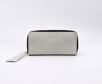 Round Zip Wallet tanned light gray
