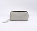 Round Zip Wallet tanned light gray