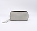 Round Zip Wallet tanned light gray