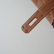 Hermès エルメス バーキン 40 ル トゥルネ クシュベル ゴールド ハンドバッグ ゴールド金具 ▢C：1999年