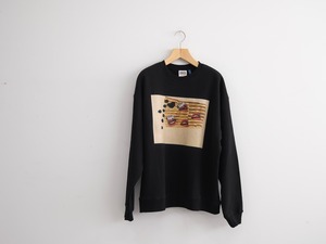 semoh” CHRISTOPHE BRUNNQUELL CREW NECK SWEAT CB05 BLCK”