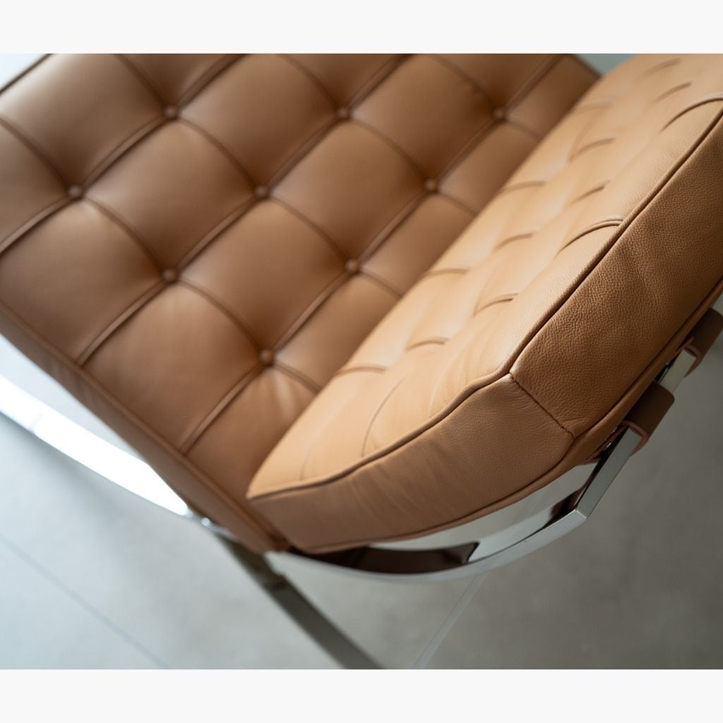 BARCELONA CHAIR 1 SEAT Leather Brown / バルセロナチェア シングル