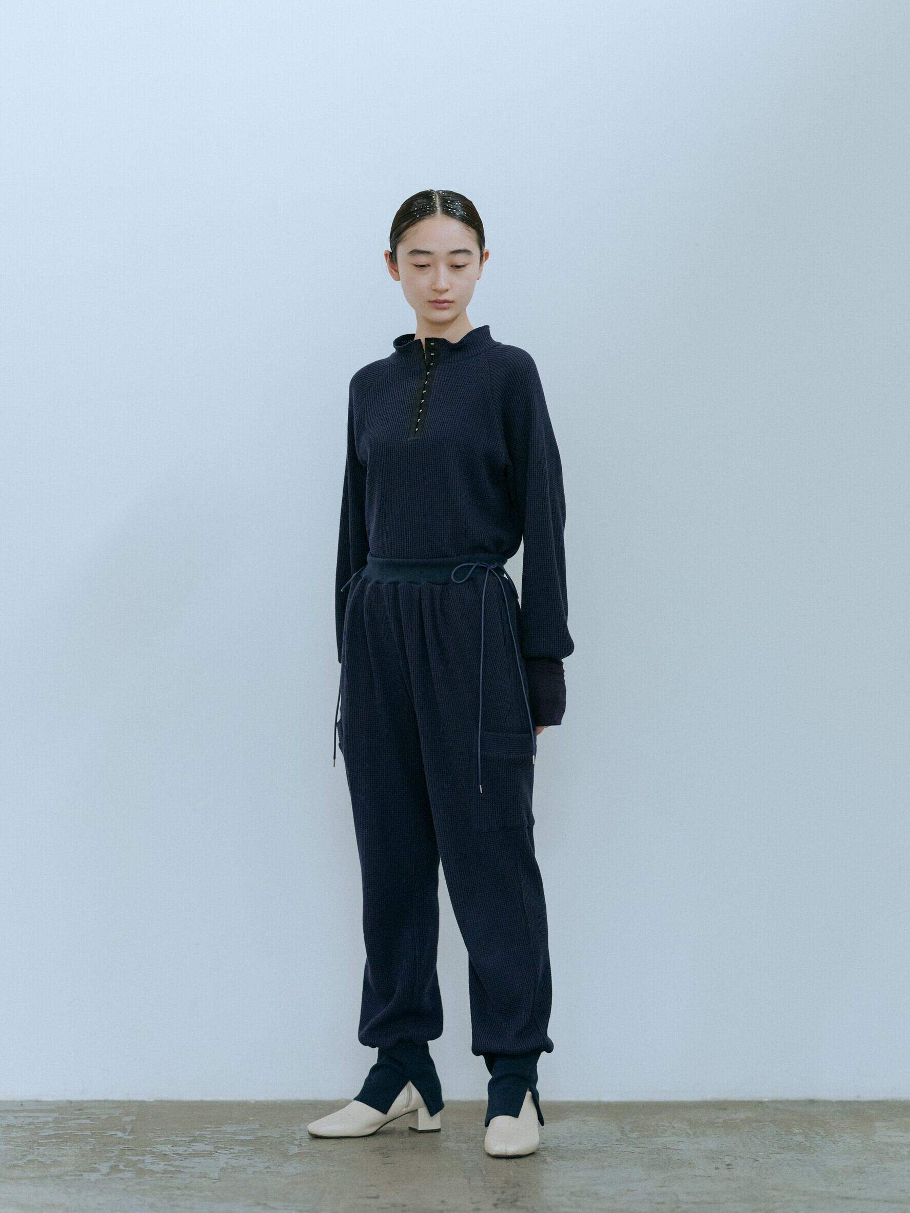 ritsuko karita plain slit&volume dress レディース 