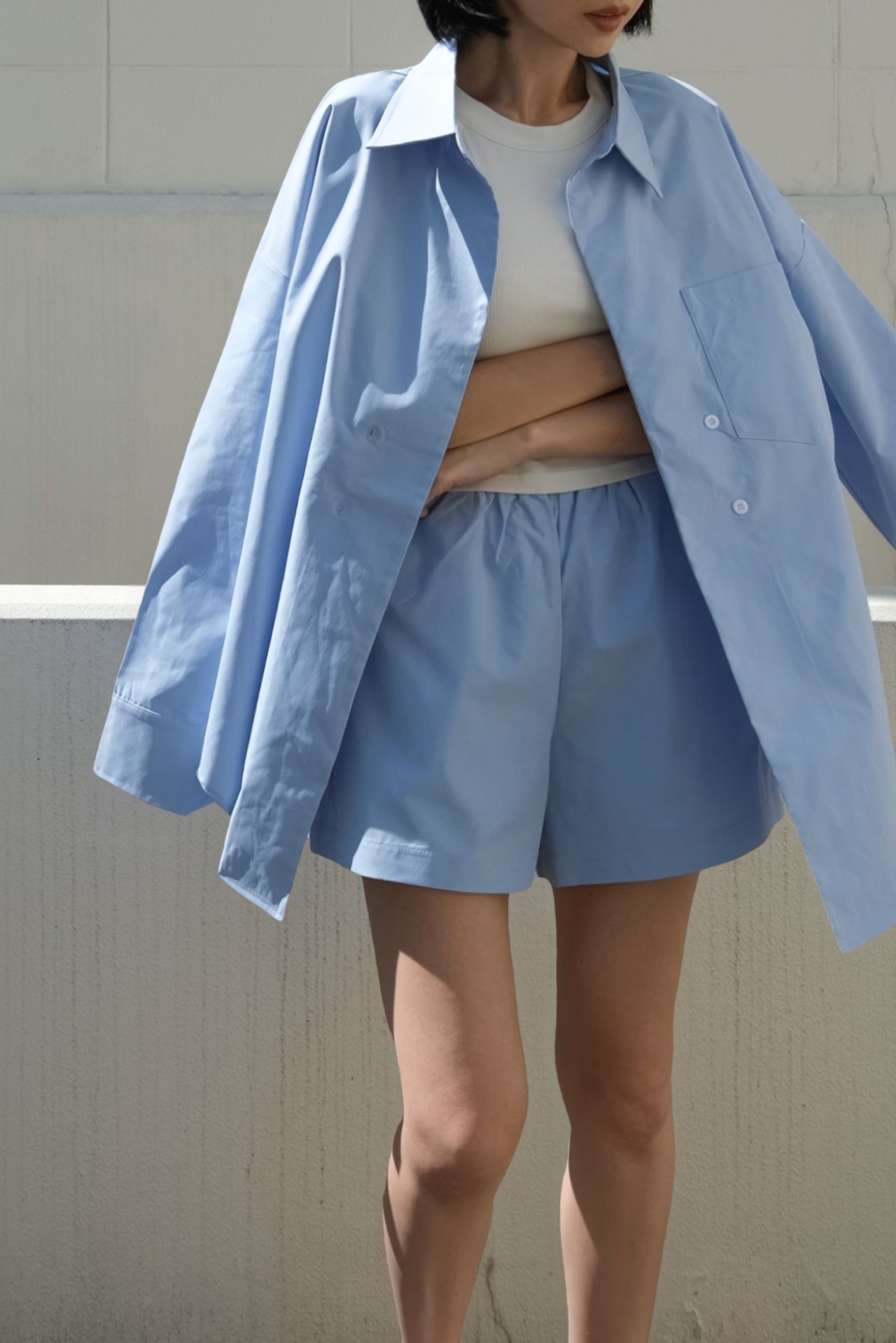 darling Easy simple シャツセットアップ