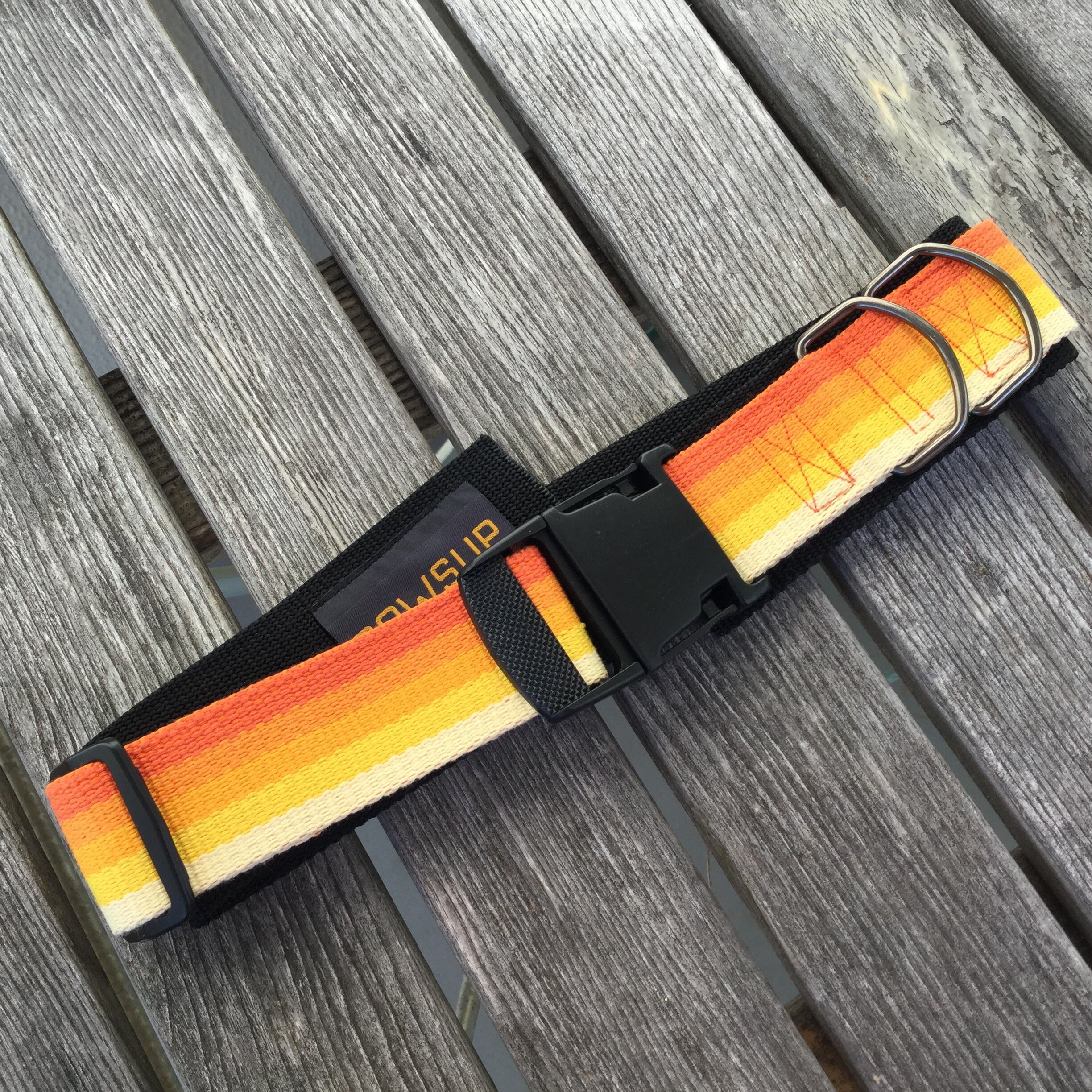 首輪 グラデーションオレンジ 50mm幅