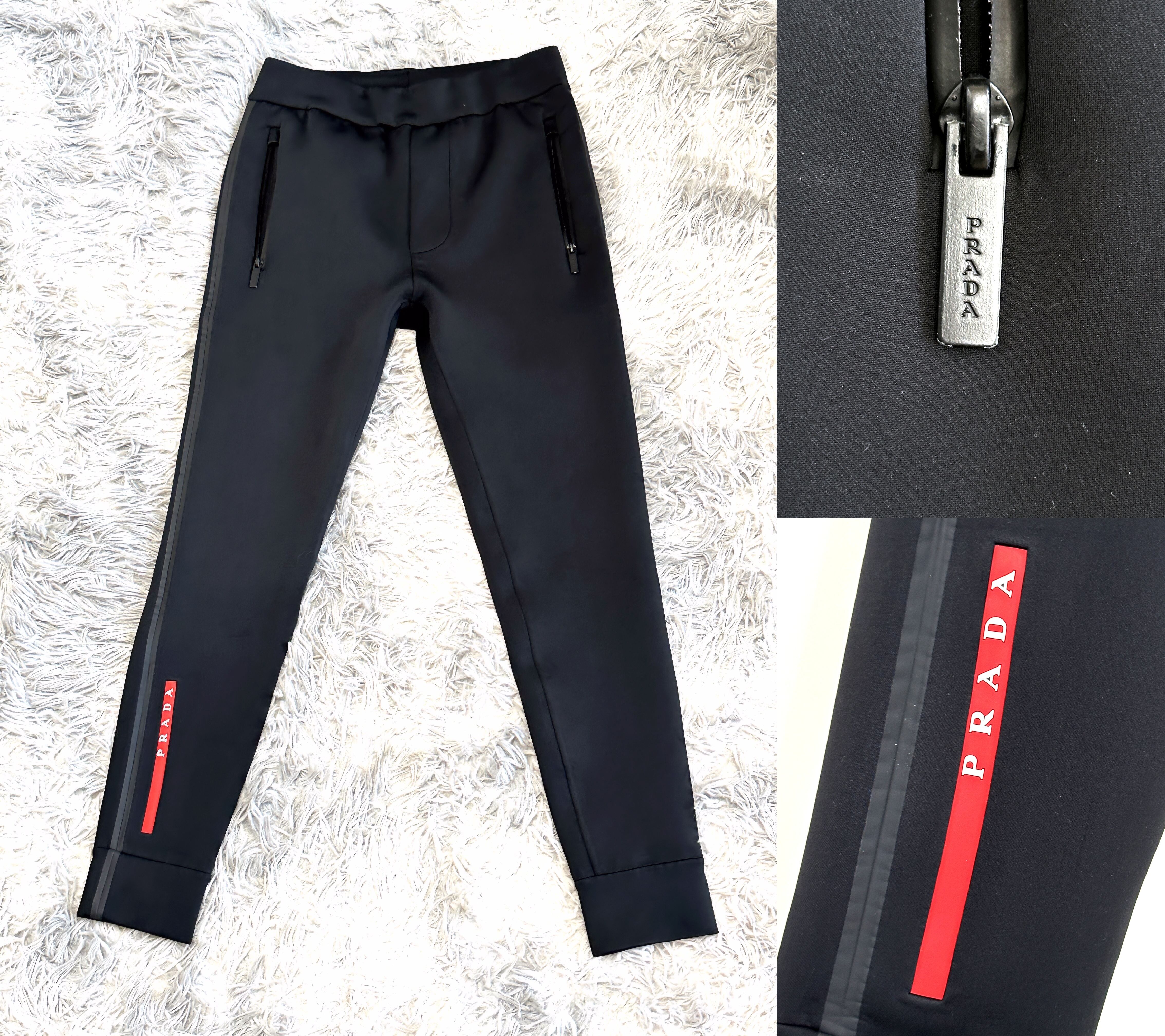 PRADA プラダ テクニカル ジャージ ジョガーパンツ リサイクル ロゴ