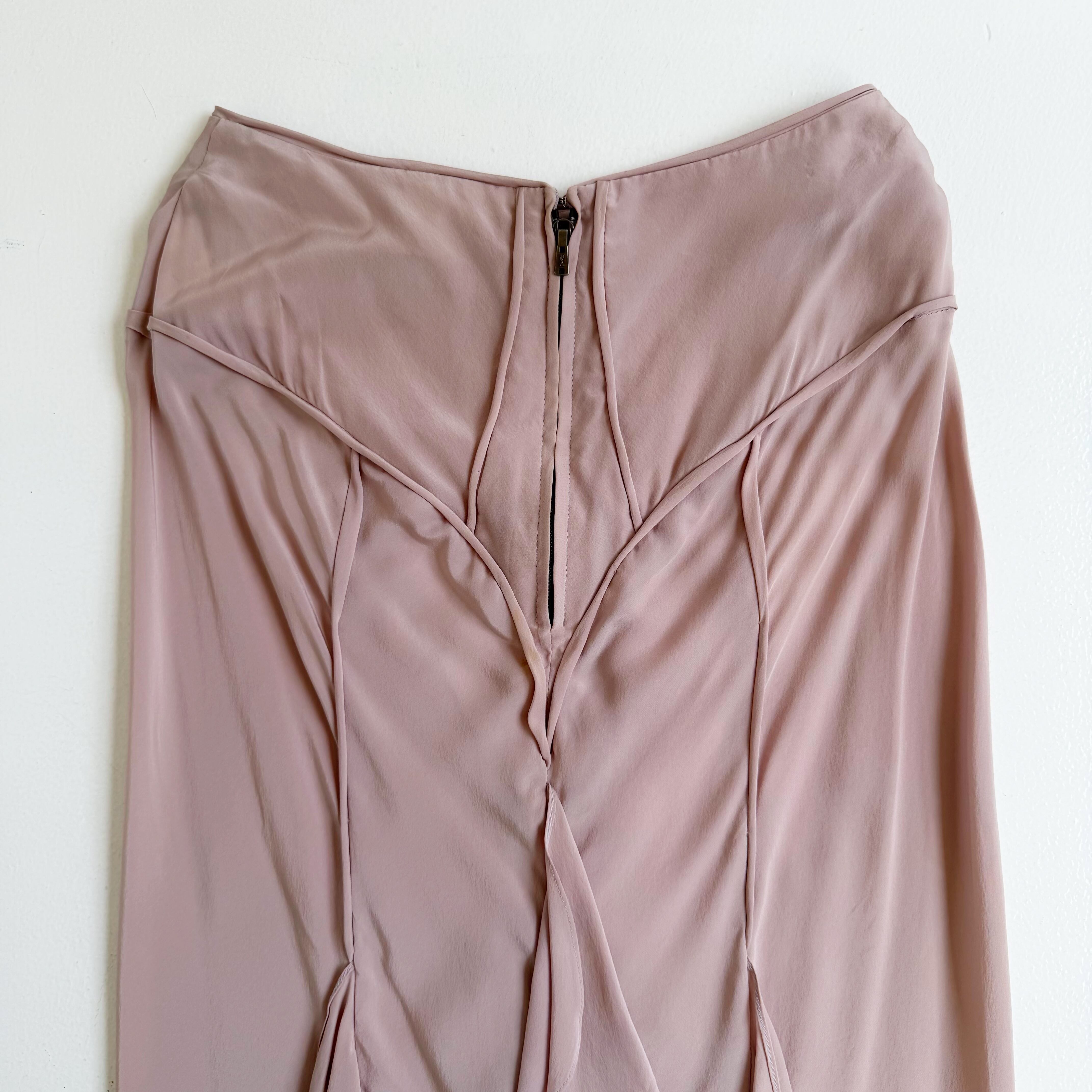 YvesSaintLaurent rive gauche silk skirt | TOKYO LAMPOON online shop