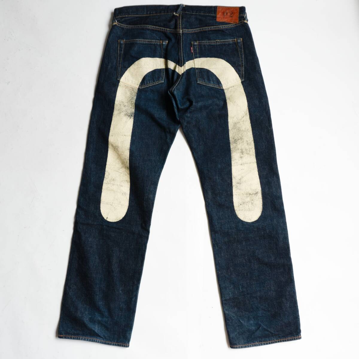 美品/濃紺】EVISU 【LOT.2001 デニムパンツ】33×35 エビス ジーンズ