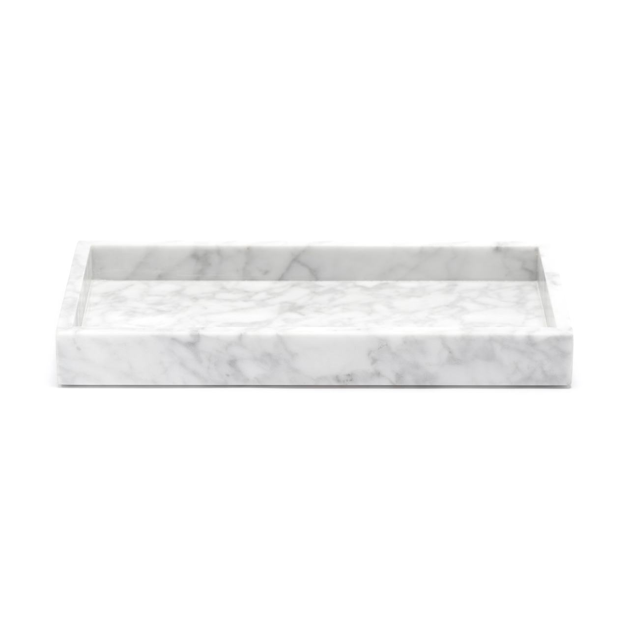 MARBLE TRAY - Bianco Carrara × Medium