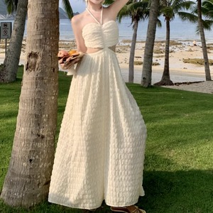 レディース スカート ワンピース ドレス ロングスカート ロング 袖なし ノースリーブ ホルターネック スリム スマート フェミニン ハイウエスト 異国風 かわいい 大人可愛い きれいめ シンプル カジュアル 上品 おしゃれ かっこいい レトロ アジアン エキゾチック こなれ感 ラフ ガーリー ルーズ 個性的 クール モード系 エレガント モダン 主役級 存在感 とろみ感 抜け感 ラブリー キュート ロマンティック ナチュラル 夏 リゾート ビーチ バカンス 脚長 モテ 清楚 インスタ映え S M L