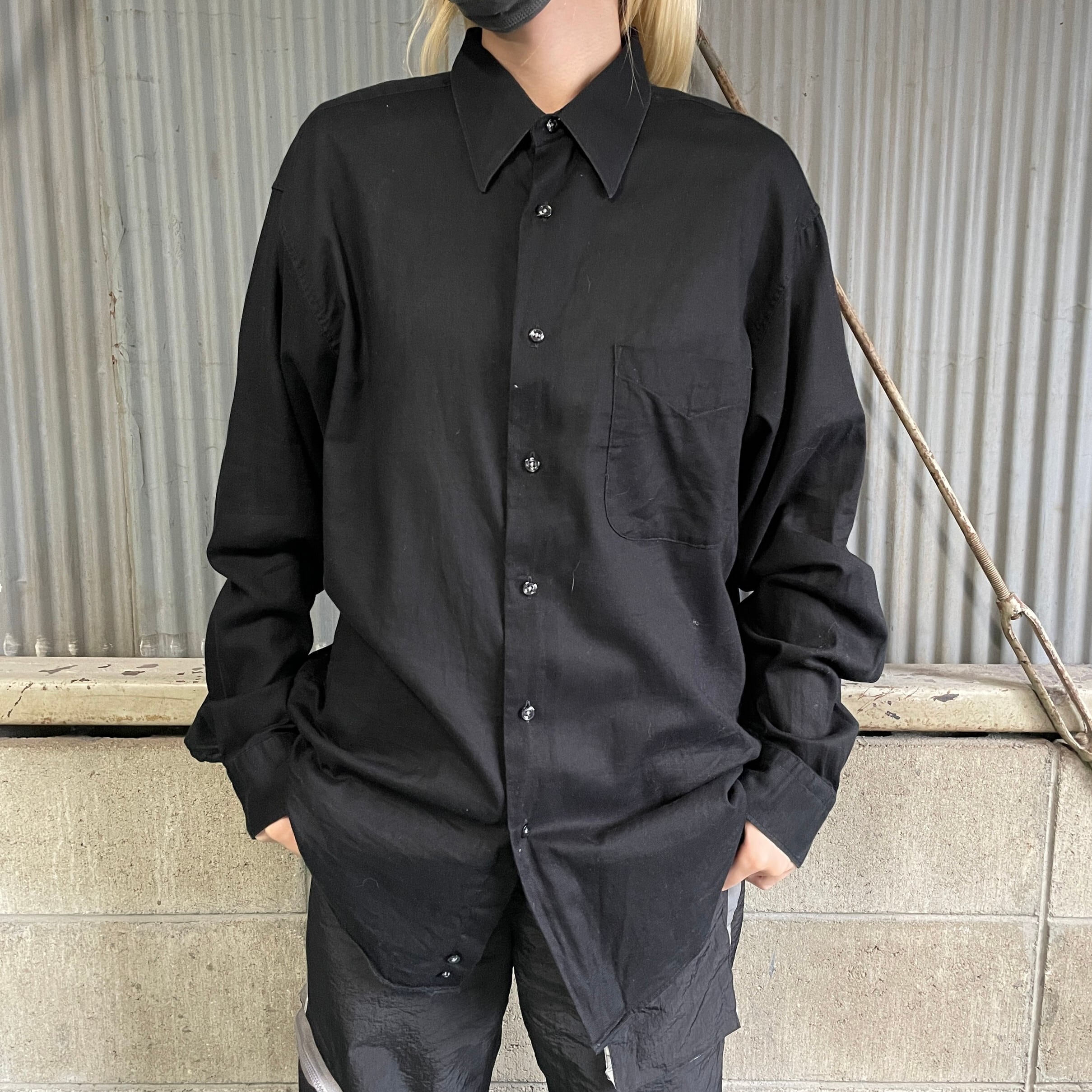 Calvin Klein カルバンクライン 無地 ガーゼコットン 長袖シャツ 
