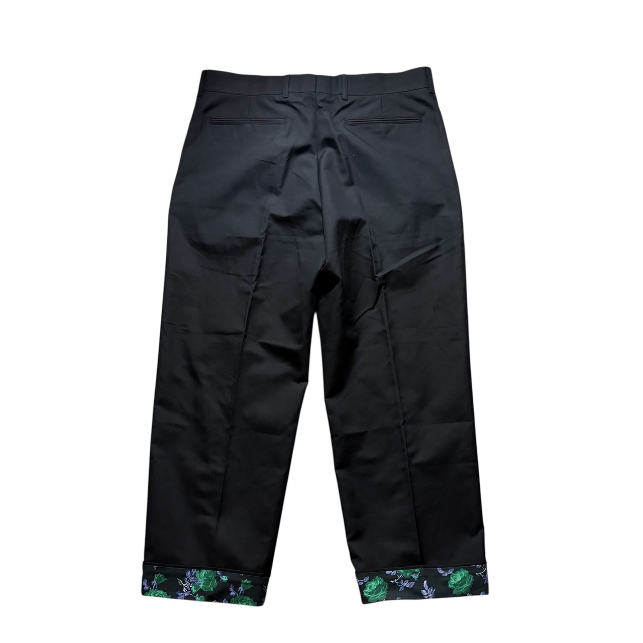 DIOR by Kim Jones floral design black pants