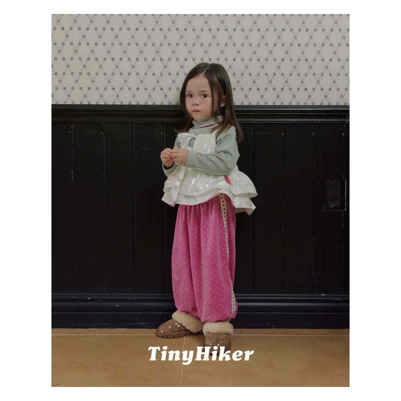 【取寄】Tiny Hiker シャイインキルティングキャミソールトップキルティングタンクトップ｜冬服｜韓国子供服