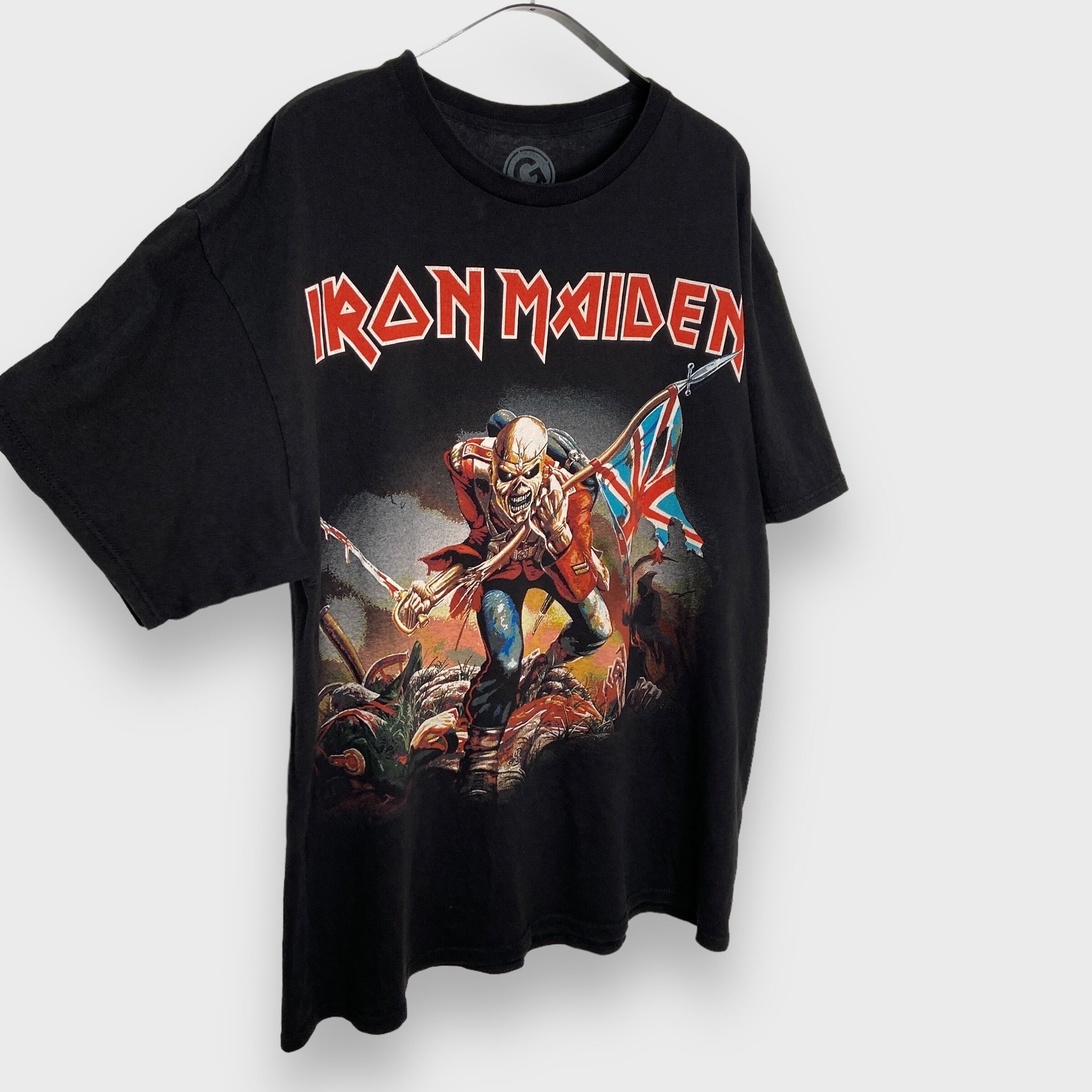 IRON MAIDEN アイアンメイデン バンドTシャツ プリントT 黒 XL IRON MAIDEN アイアンメイデン バンドTシャツ プリントT 黒 XL