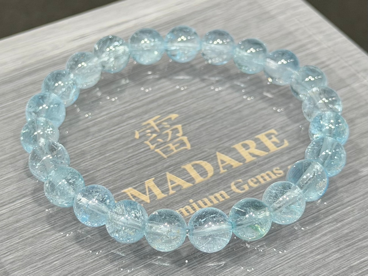 No.2346-3 【S】ブルートパーズブレスレット