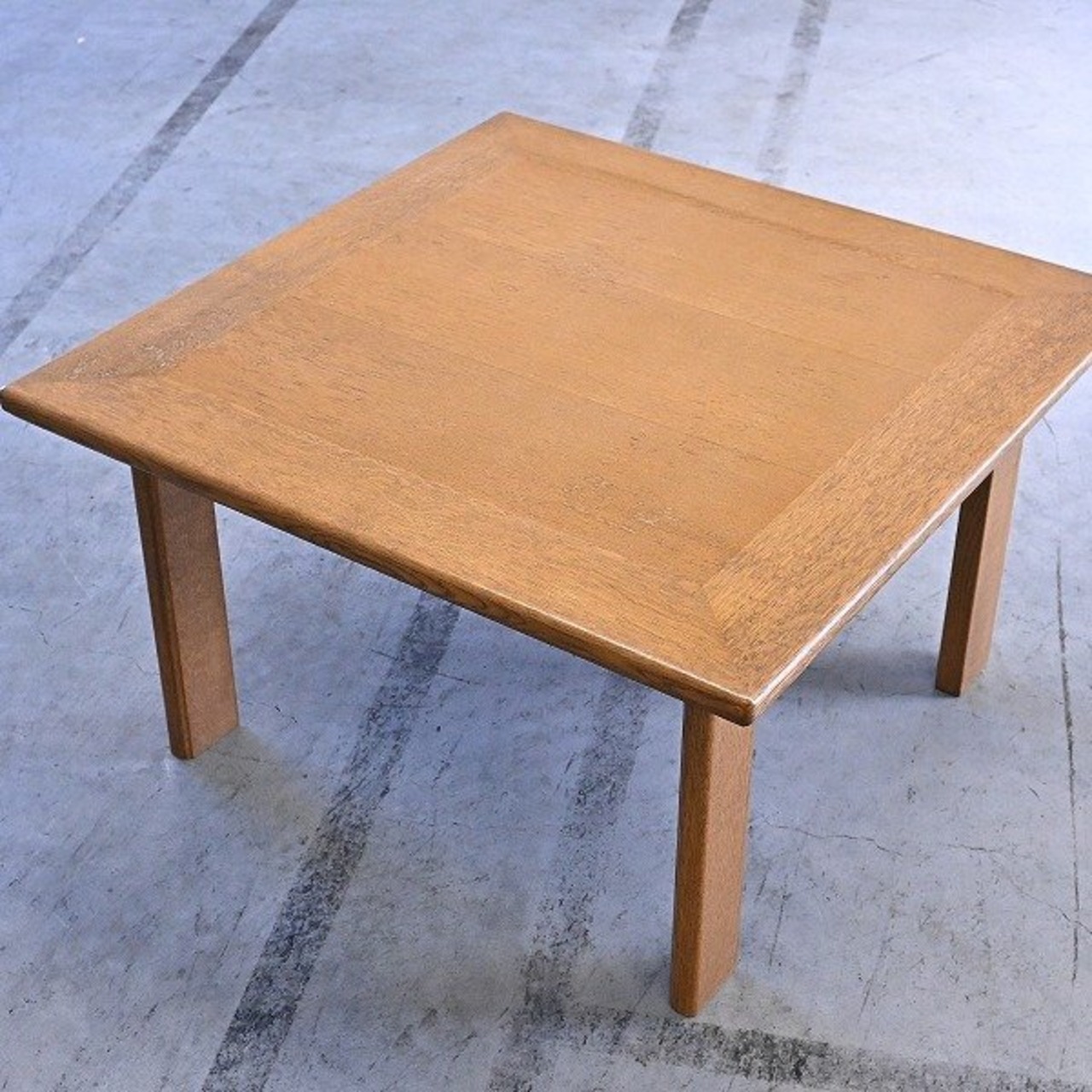 カンディハウス「BOLS/ボルス」オーク材 センターテーブル リビング ダイニング 座卓 インテリアセンター CONDE HOUSE【中古家具/中古インテリア/USED家具ユーズド家具/リサイクル】