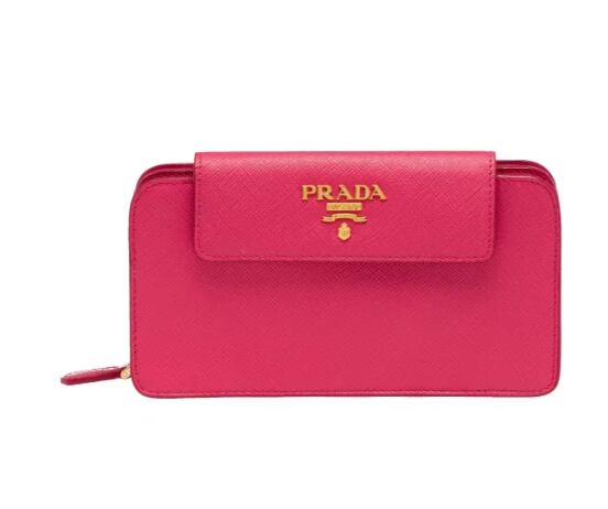 プラダ PRADA レディース サフィアーノ チェーン ショルダーバッグ 1ZH048 QWA PEONIA