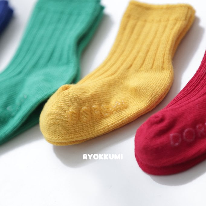 RGB SOCKS SET ( 4in1) | RYOKKUMi.りょくみ/韓国子供服