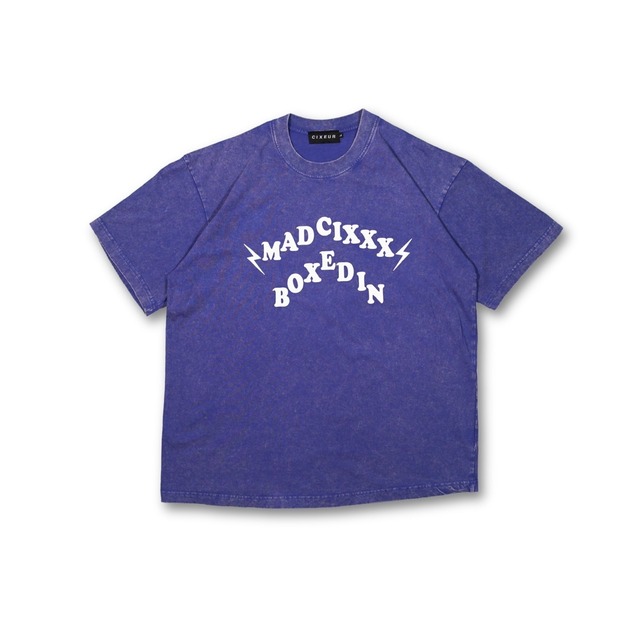 "MAD CIXXX"　コラボT-shirts blue