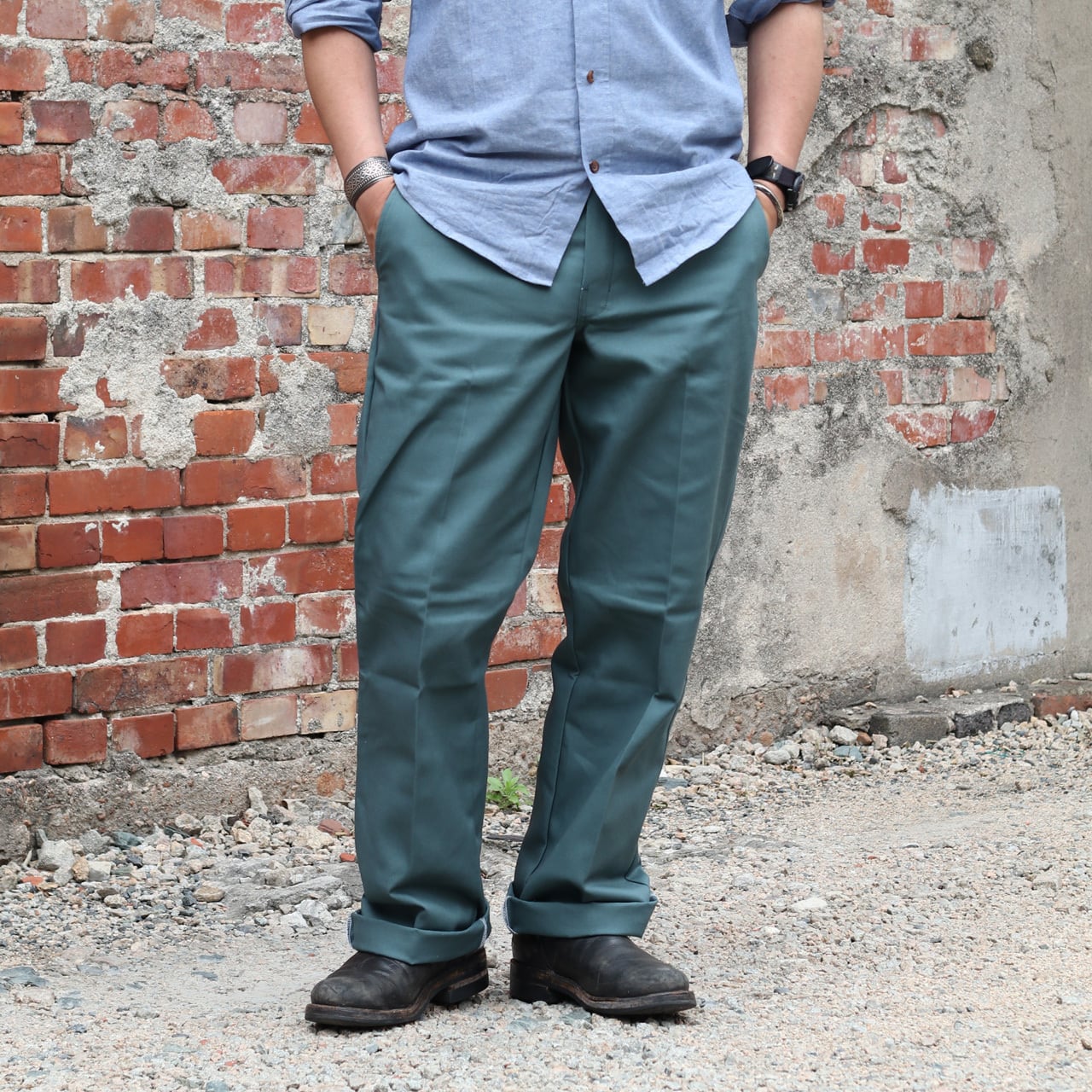 Dickies ディッキーズ 874 ワークパンツ リンカーングリーン Original Work Pants Lincoln Green  MAVAZI マバジ