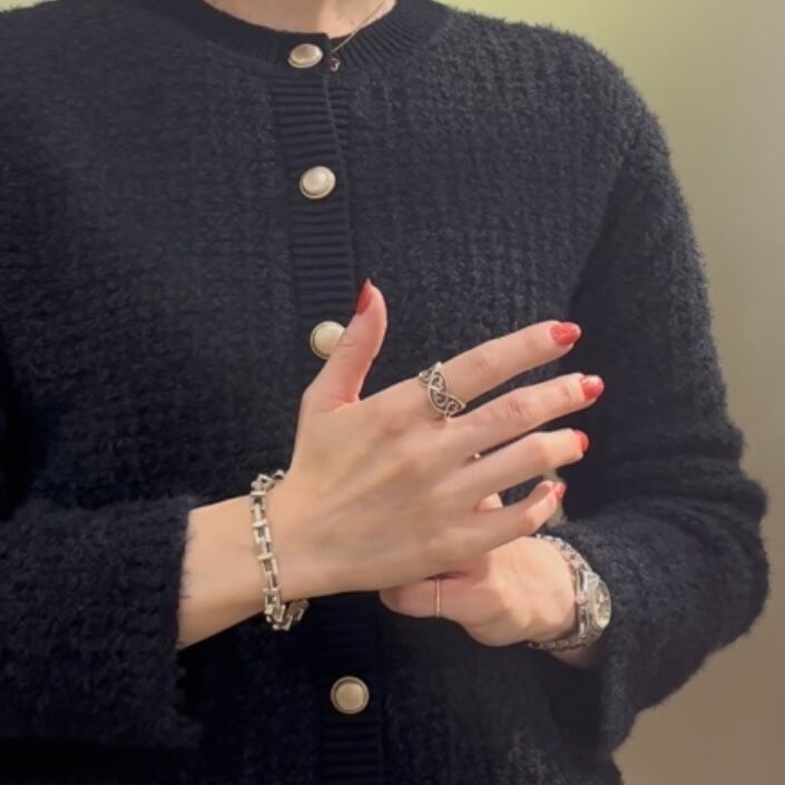【12号】ティファニー　ラビングハート　リング　指輪　シルバー　パロマピカソ TIFFANY&Co.（ティファニー） リング パロマ・ピカソ ラヴィングハート