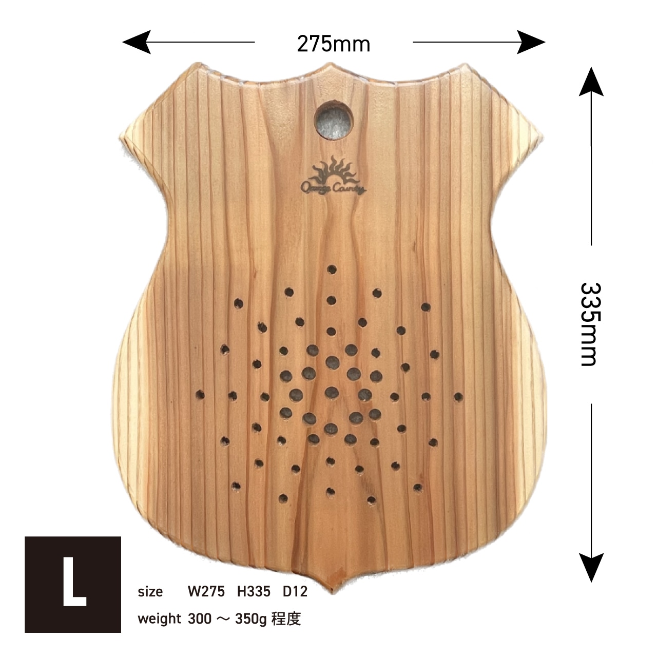 【着生植物用ボード】AERIAL PLANTS BOARD - L（着生ボード）