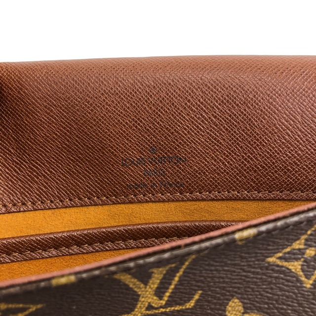 LOUIS VUITTON ルイヴィトン モノグラム ショルダーバッグ ブラウン PVC レザー ミュゼットサルサ vintage ヴィンテージ オールド ir4uvs