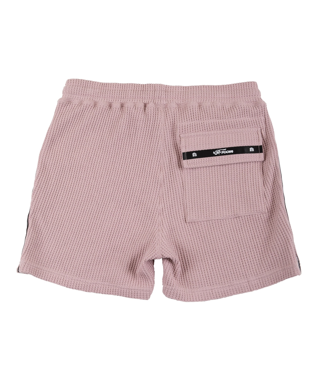 【#Re:room】SIDE LINE TAPE WAFFLE SHORTS［REP220］