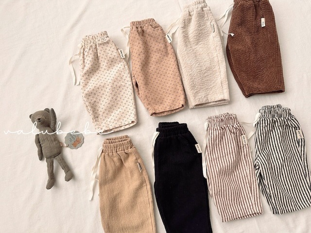 [即納M]《valubebe》winter chino pants 25 (kids) brown