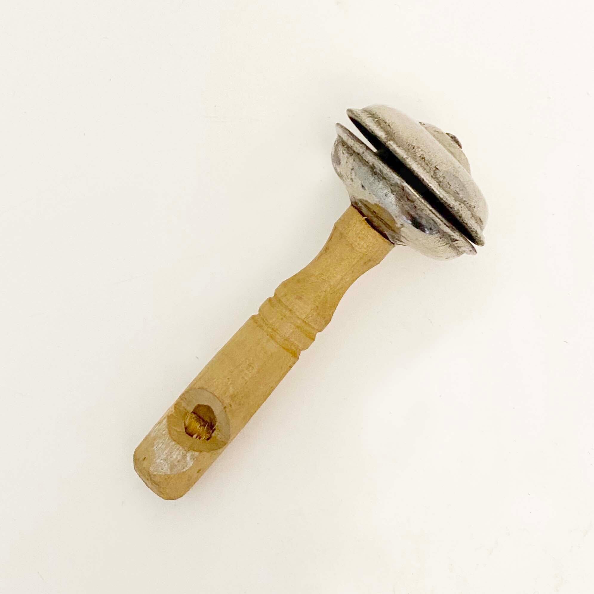 木地玩具ガラガラ（シンバル）