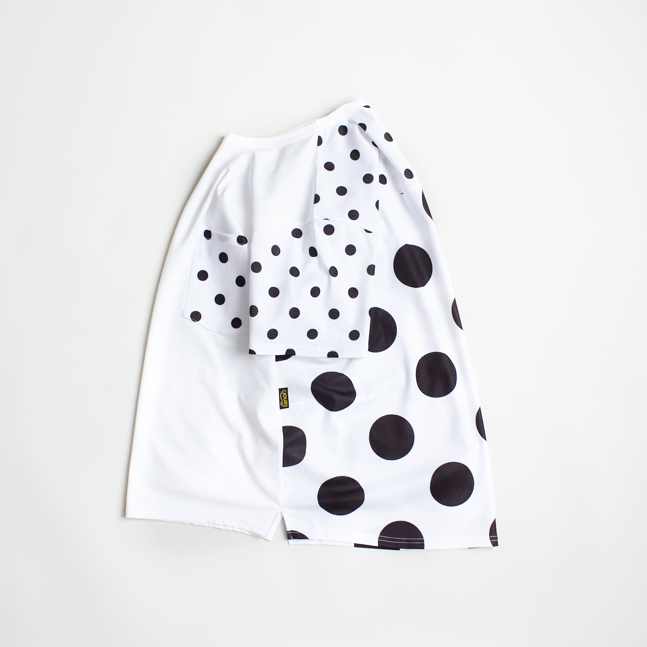 ranor（ラナー）DOT CRAZY T-SHIRTS - WHITE×WHITE メンズ・レディース