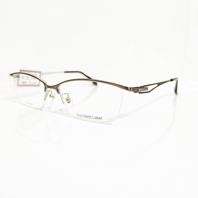 【Standard Label】スクエアナイロールフレーム　アンティークゴールド