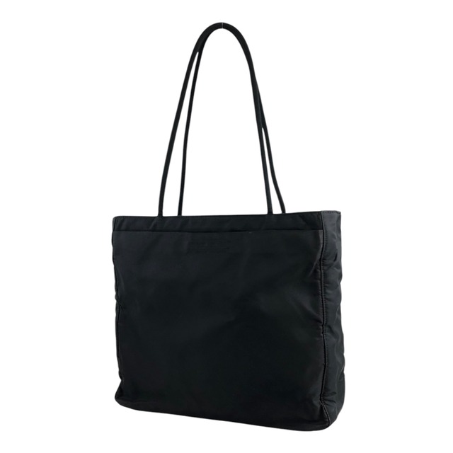 PRADA プラダ トートバッグ ブラック トライアングルロゴ ナイロン vintage ヴィンテージ オールド eny4ey