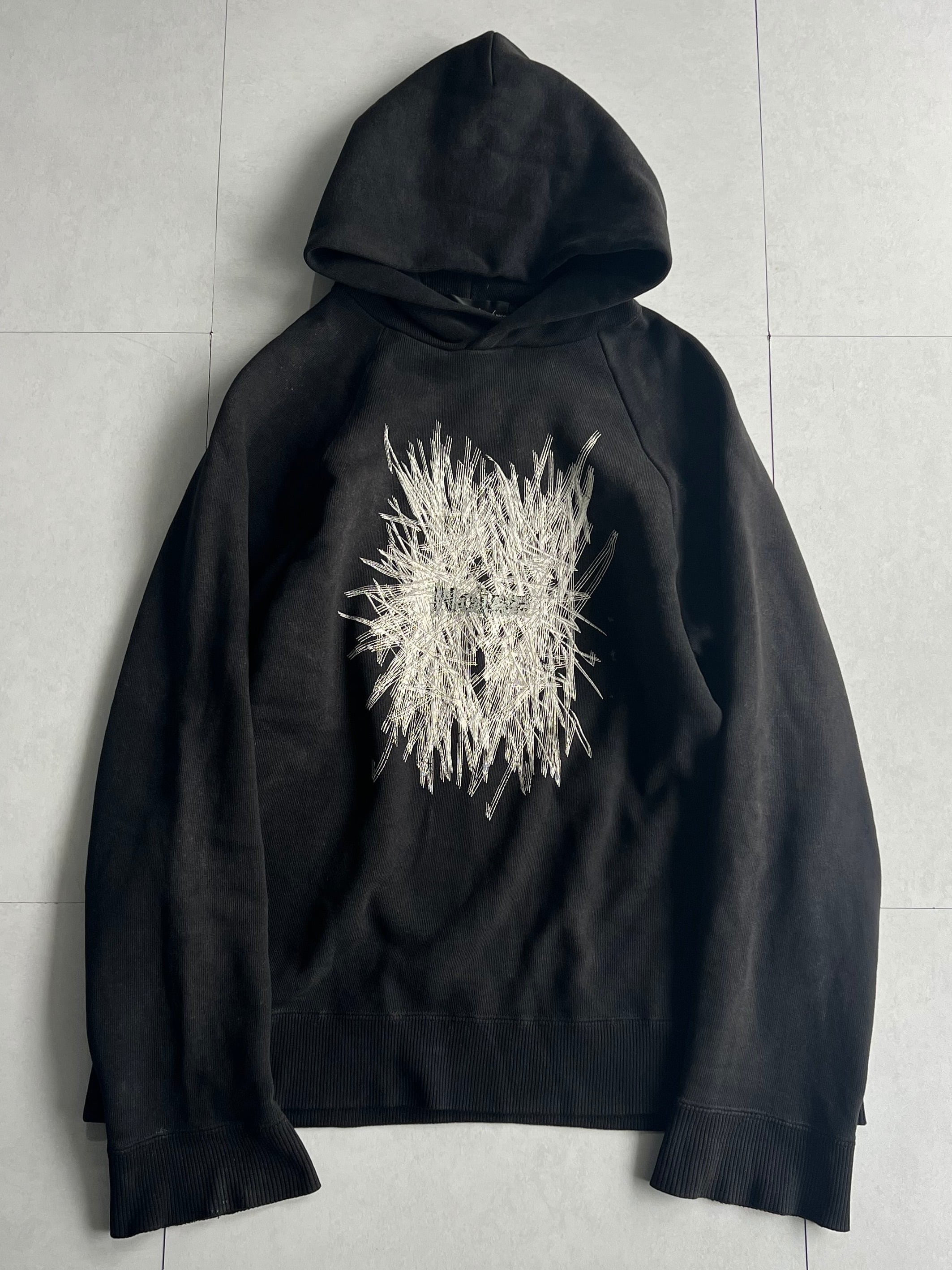 "ATTACHMENT" Noise Graphics Big Hoodie