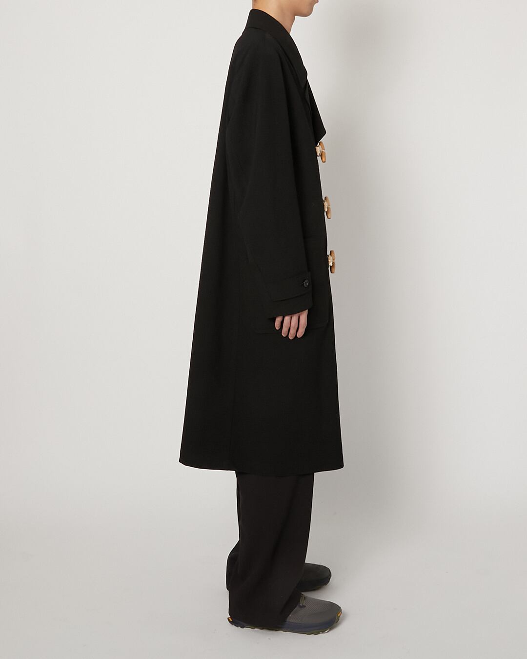 product twelve / High Count Wool Ripstop Duffle Coat | GANKO