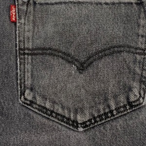 7345 リーバイス 501 ブラックデニム ボタンフライ W34