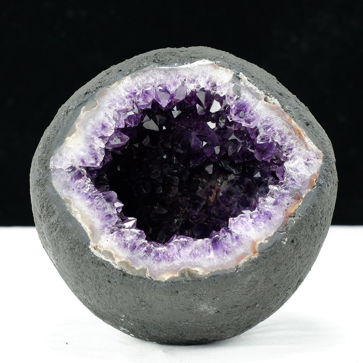 1.7Kg アメジストドーム ウルグアイ産 サークルジオード アメジスト ドーム ミニ 卓上サイズ 一点物 174-2273