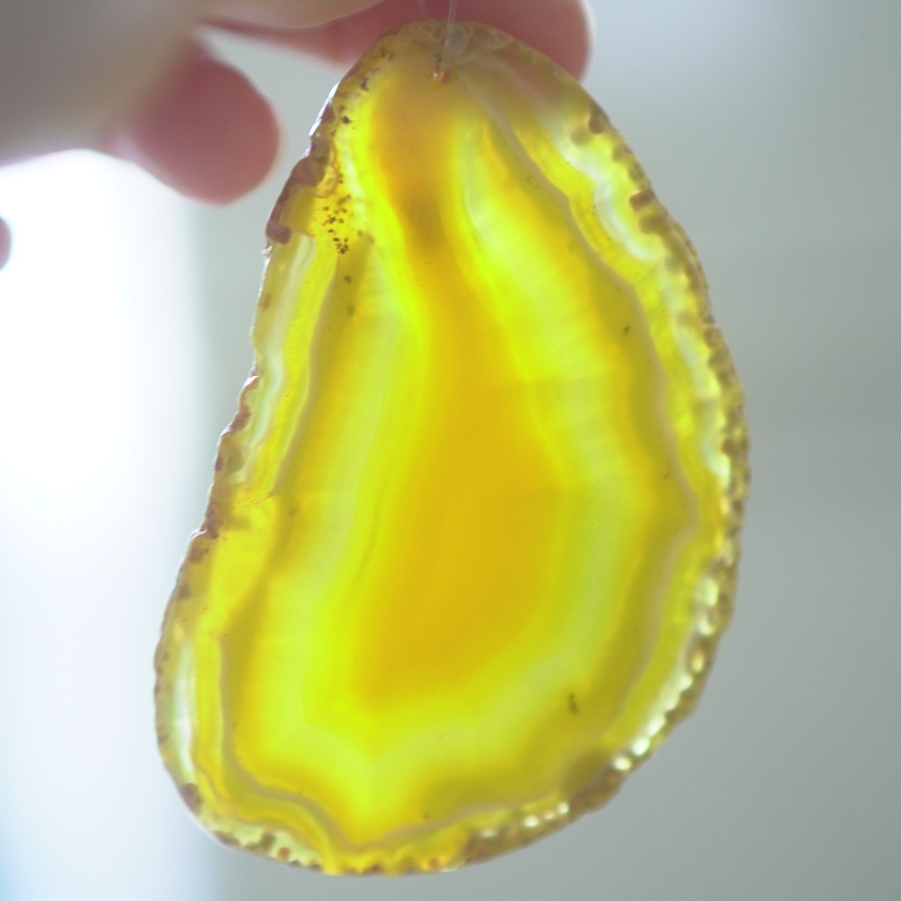 Sunset Beach 03 - アゲートヒーリングチャイム / Agate Sun Catcher Wind Chime 828