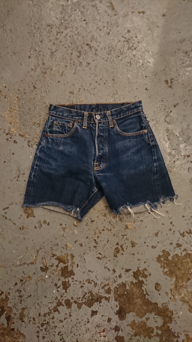 1960s "LEVI'S 501BIG E DENIM CUT OFF"