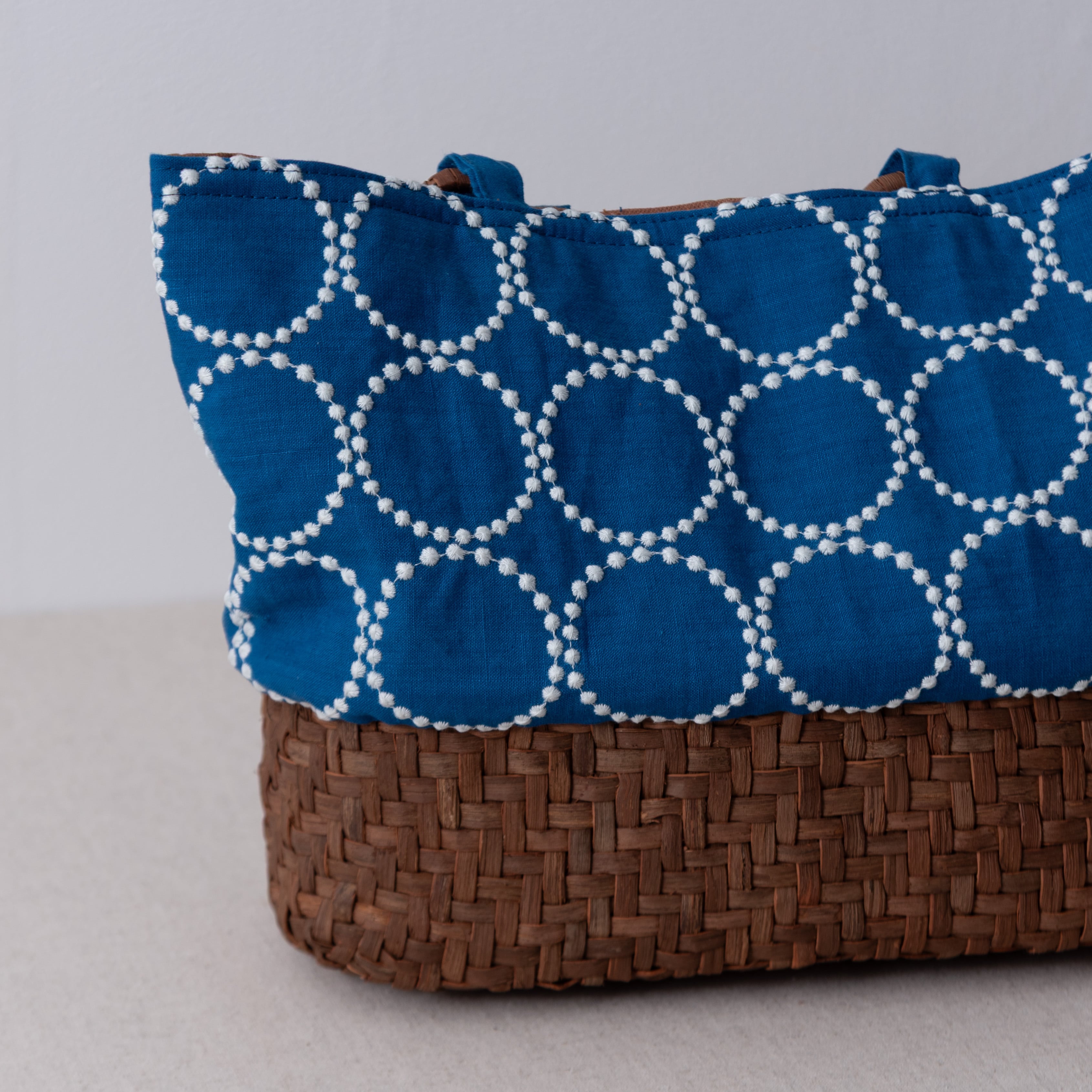 minä perhonen×linen |やまぶどうのトートバッグ | タンバリン | ミナ