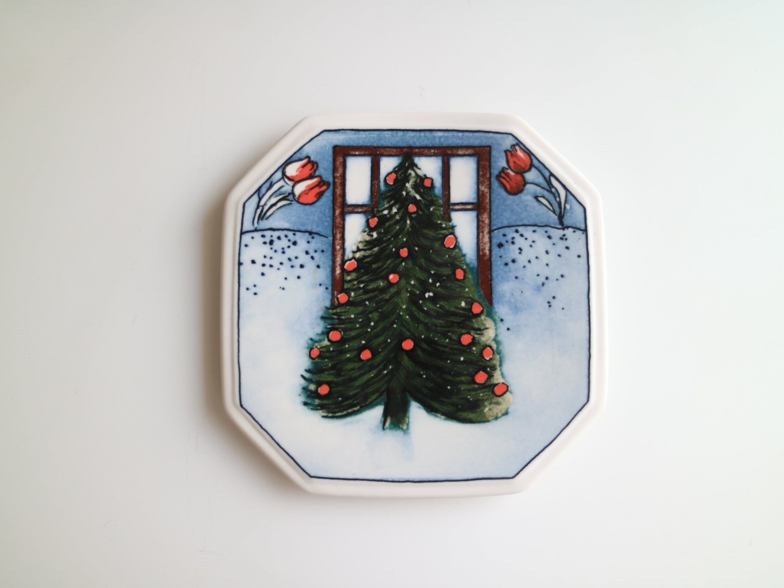 【別注品】ARABIA×FINNAIR ヘルヤ "CHRISTMAS" 陶板画