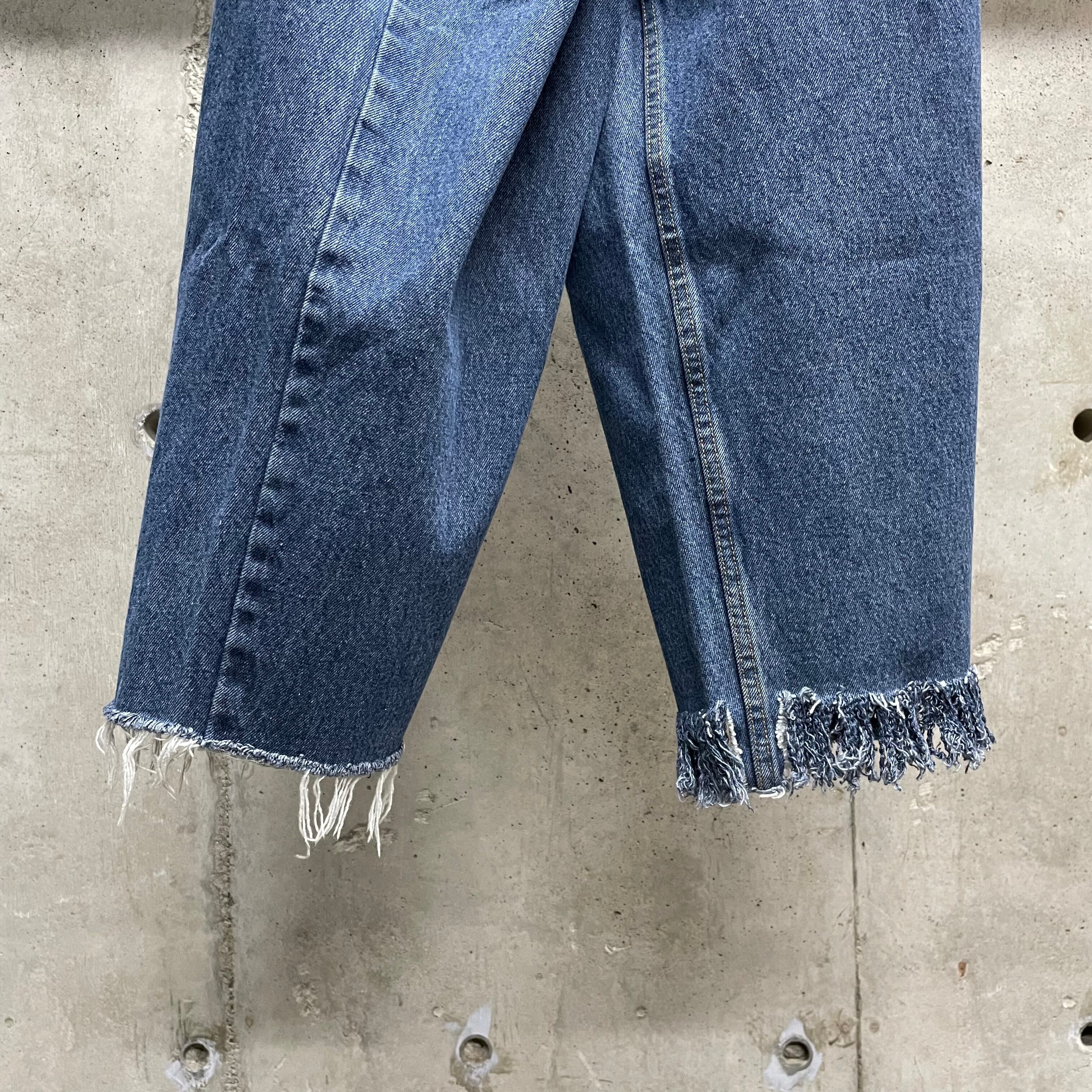 MAISON EUREKA】Ex.VINTAGE REWORK BIGGY PANTS_BLUE(LADY'S) | marfa