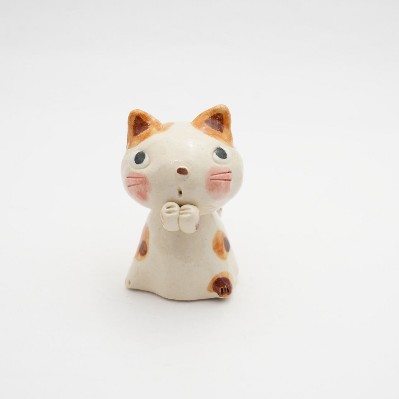 【置物】おねがい猫 ③