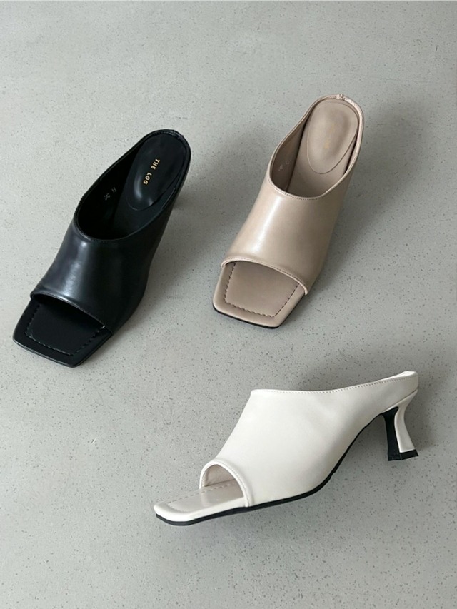 Square Toe Mule Sandals