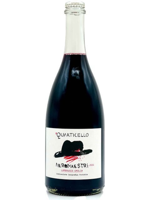 ランブルスコ ネロ マエストリ 23 クアルティチェッロ Nero Maestri Lambrusuco Emilia IGT 23 Quarticello