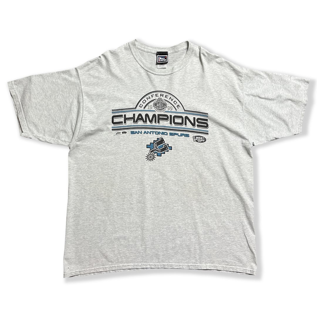San Antonio Spurs 「1999 Western Conference Champions」 Printed T-shirt. PROPLAYER