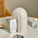 アーチ型ティッシュボックス セラミックティッシュボックス ティッシュボックス
