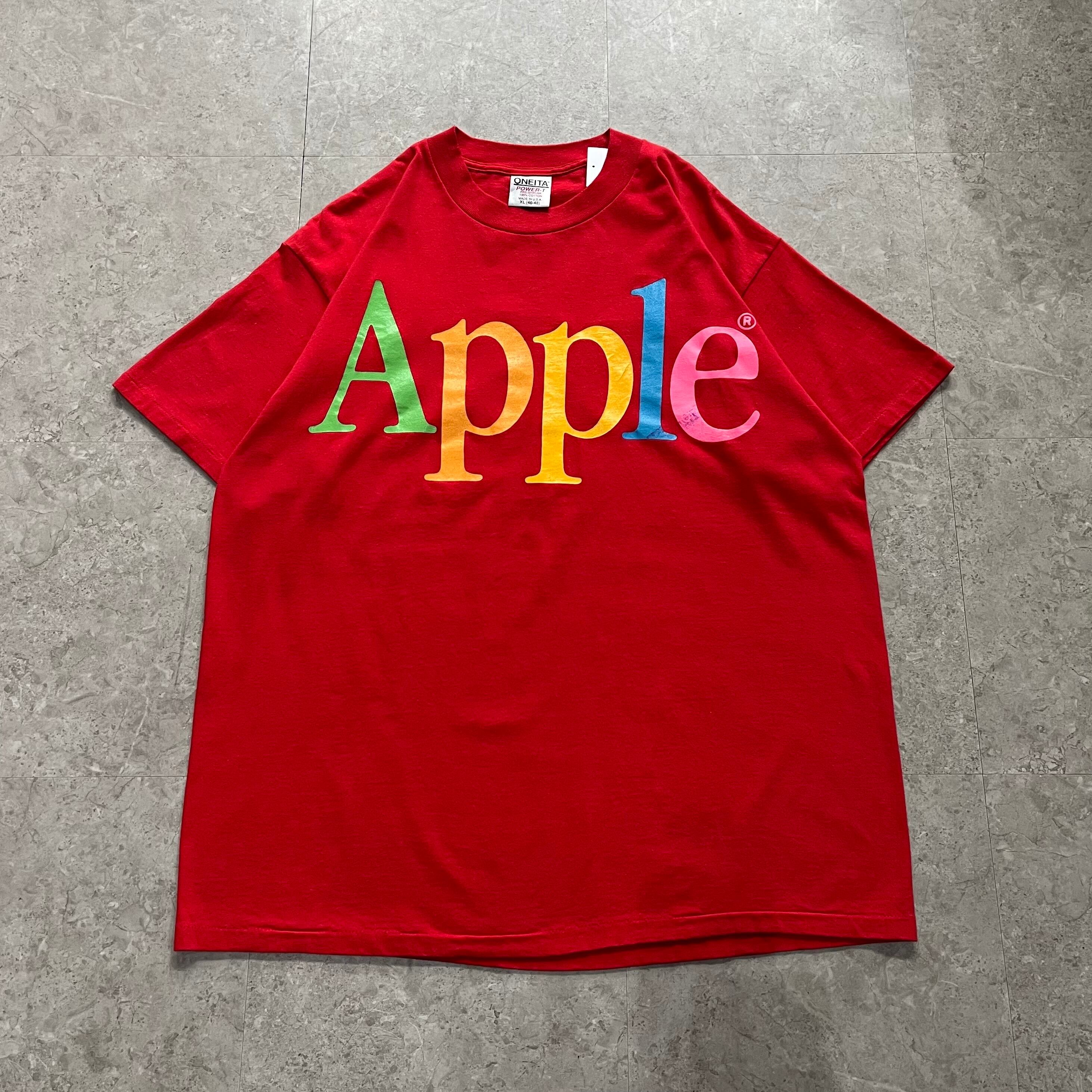 90s ONEITA "Apple" logo T-shirt【仙台店】