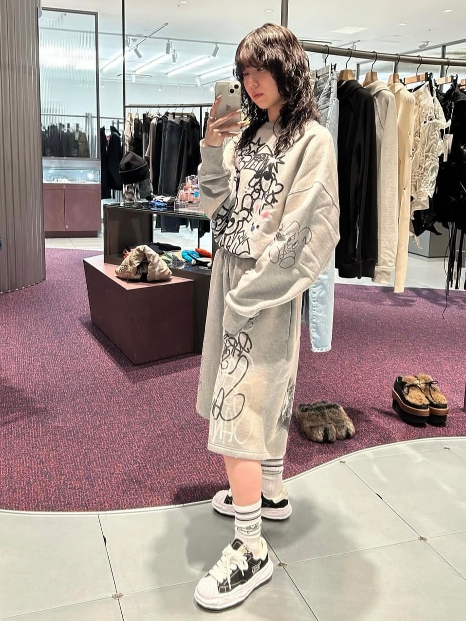 ぶ*く様 sankuanz サンカンズ　ハーフスエットパンツ 26SS】SANKUANZ サンクアンズ / スウェットハーフパンツ / SHORTS