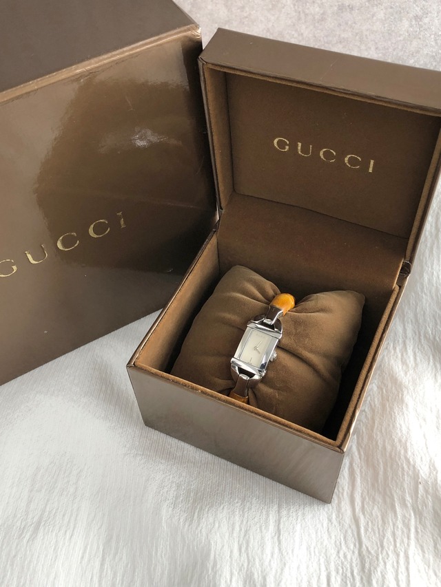 GUCCI グッチ 腕時計 ブラック クウォーツ 6000.2l vintage ヴィンテージ オールド  x5a7k2